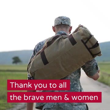 #VeteransDay Video Template