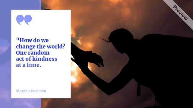#worldkindnessday Video Template