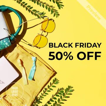 Black Friday - Fashion Accessories Video Template