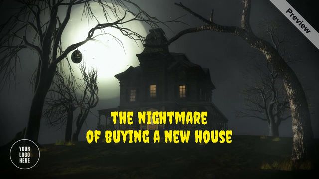 Avoid A Nightmare - 3 Home Buyer's Tips  Video Template