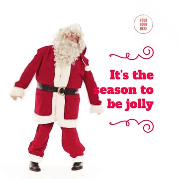 It's The Season To Be Jolly Video Template