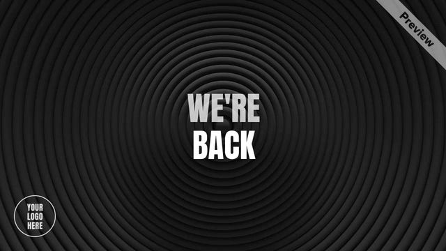 Back In Black - Black Friday Sales Video Template