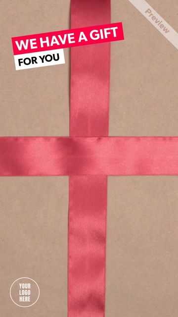 A Gift for You Video Template