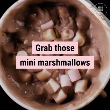 National Hot Chocolate Day Video Template