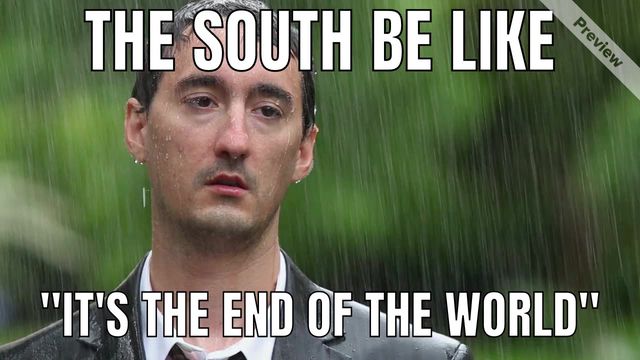 End of the World Winter Meme Video Template