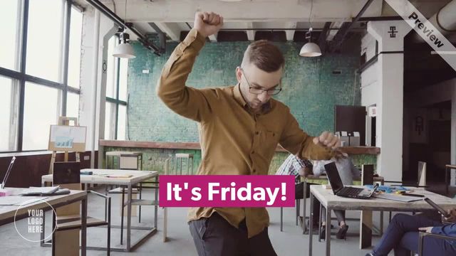 #FridayMood Video Template