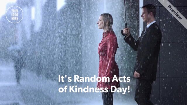 Random Acts of Kindness Video Template