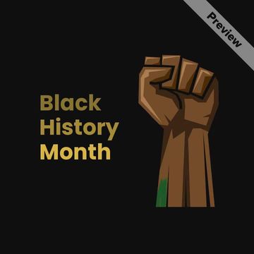 Black History Month | Jack Johnson Video Template