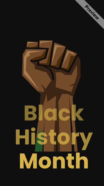 Black History Month | Thurgood Marshall Video Template