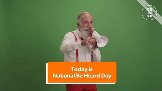 Be Heard Day | Video Template