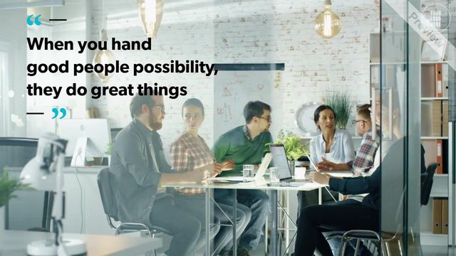 Team Achievement Video Template