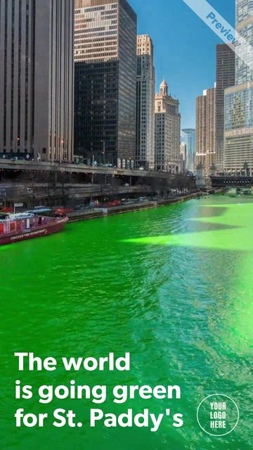 Get Your Green On Video Template