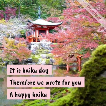 Haiku Poetry Day