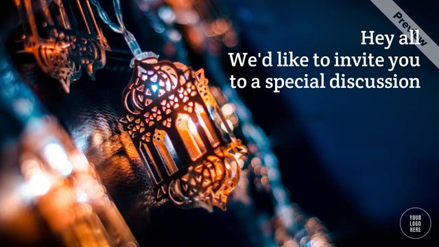 HR | Ramadan  Video Template