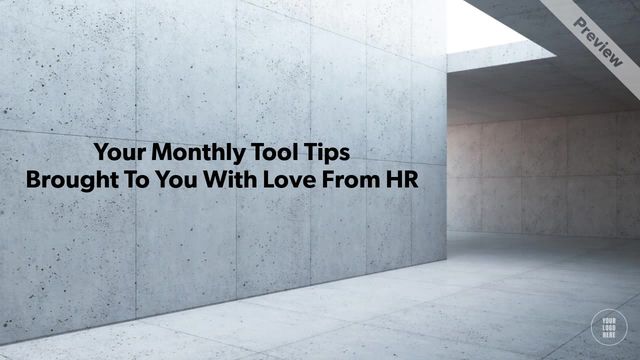 HR | 3 Slack Hacks  Video Template