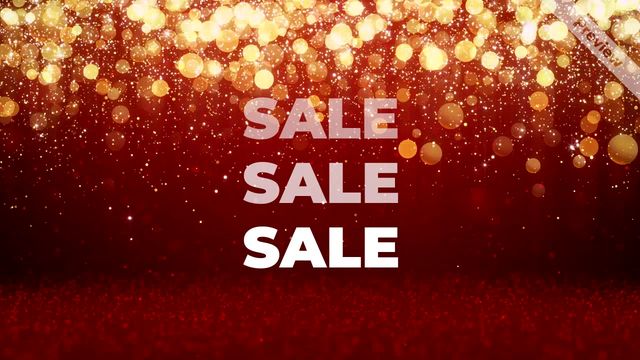 Red Sale Video Template