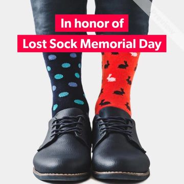 Lost Sock Memorial Day