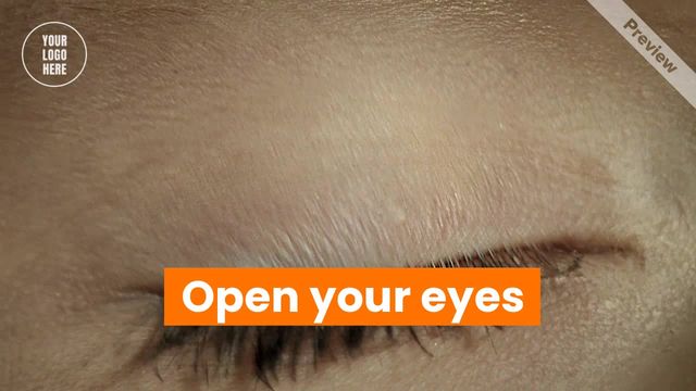 Open Your Eyes | Electronics Video Template