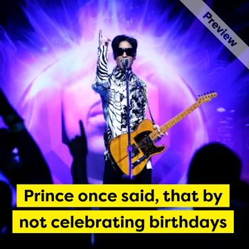Happy Birthday Prince | June 7 Video Template