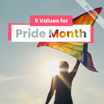 Pride Month Values Video Template