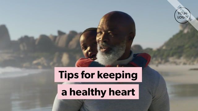 Heart Health Tips Video Template