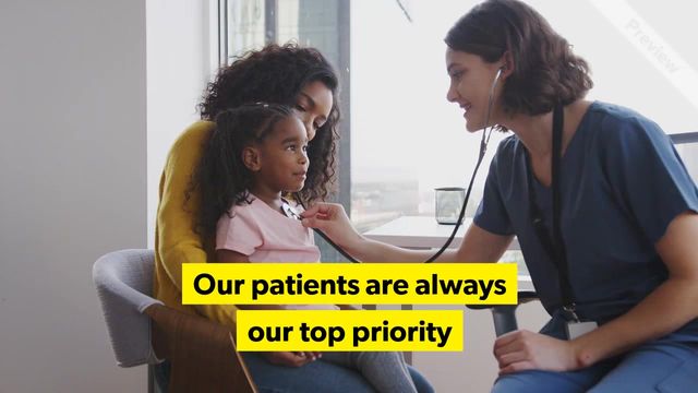 Healthcare Testimonial  Video Template