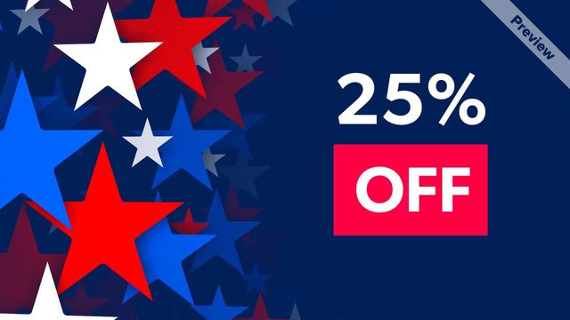 Memorial Day Sale Video Template