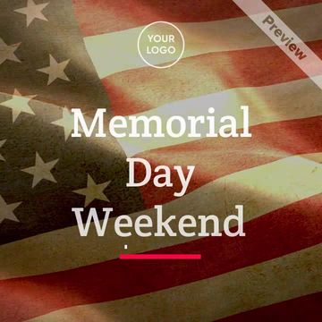 Memorial Day Weekend | Content 01 Video Template