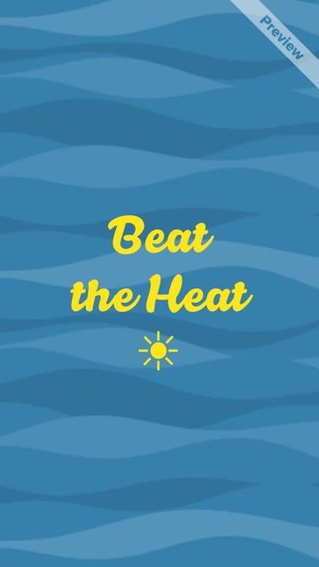 Beat the Heat | Summer Sale Video Template