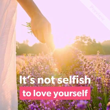 Self Care Sunday | Aug 14 Video Template