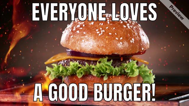 Burger Day | Aug 25 Video Template
