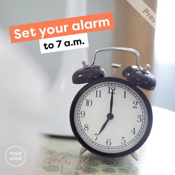 Saturday Vibes | 7 A.M. Video Template