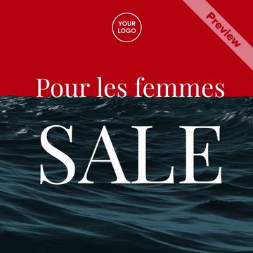 For The ladies | Sale  Video Template