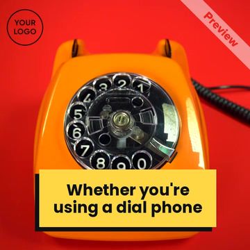 Telephone Tuesday | Sept 6 Video Template