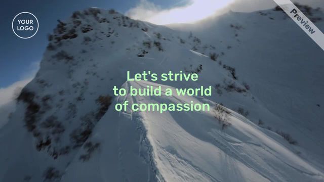International Day of Peace | Sept 21 Video Template