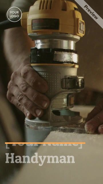 Business Card | Handyman Video Template