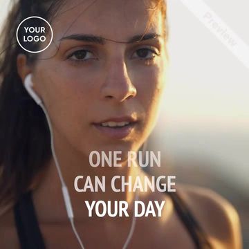 Run to Change Video Template