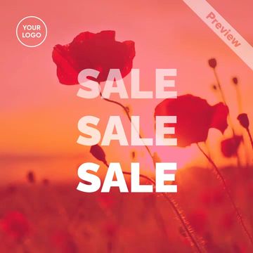 Sunset Sale Video Template