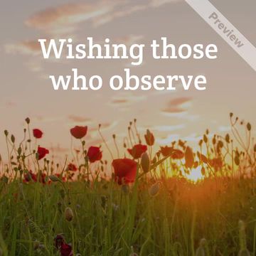 Yom Kippur Eve Video Template