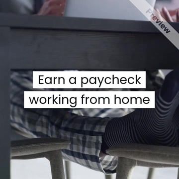 We're Hiring | WFH  Video Template