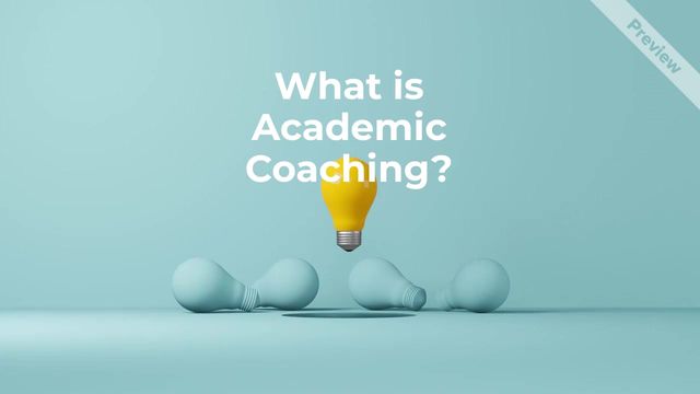 Academic Coaching Video Template
