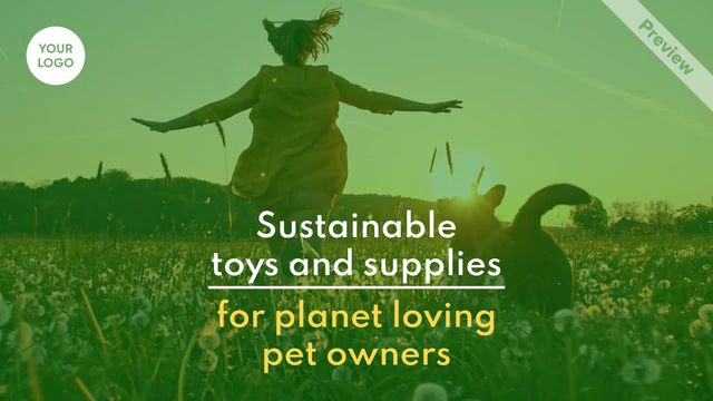 Sustainable Pet Store Video Template