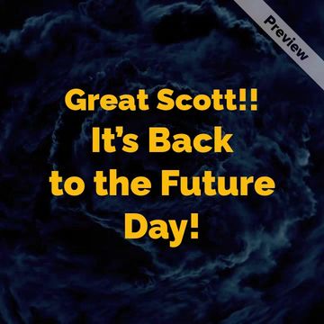 Back to the Future Day  | Oct 21 Video Template