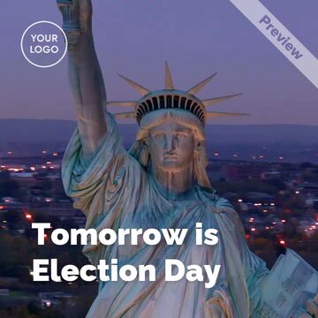 Motivation Monday | Go Vote! Video Template