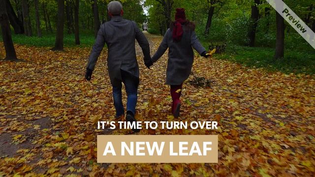 A New Leaf  Video Template