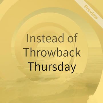Throwforward Thursday