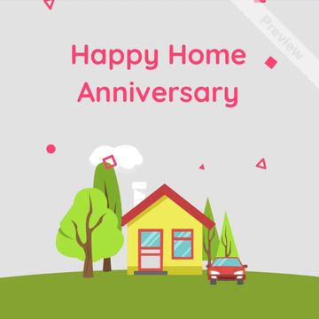 Home Anniversary | Real Estate Video Template