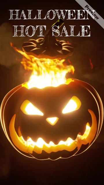 🎃  Halloween Hot Sale Video Template