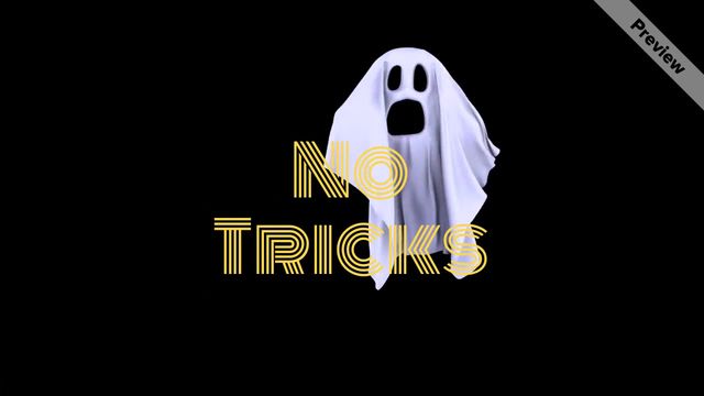 🎃 No Tricks Sale 🎃 Video Template