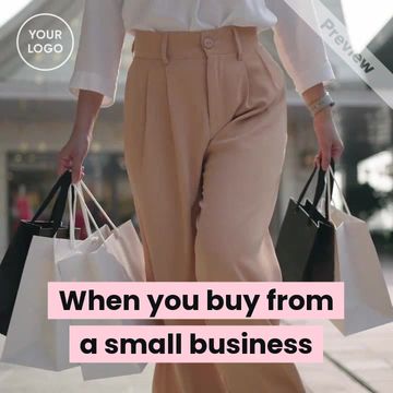 Small Business Saturday | Big Impact Video Template